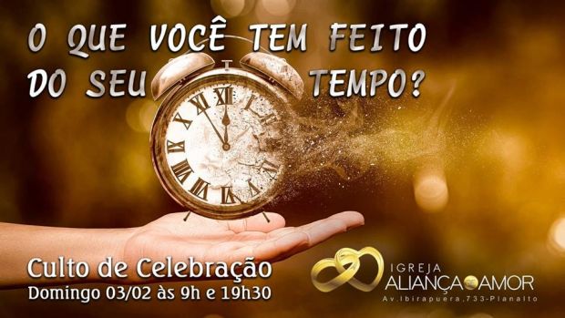 O que vc tem feito do seu tempo