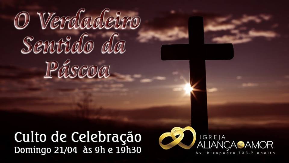 o verdadeiro sentido da pascoa