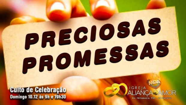 preciosas promessas