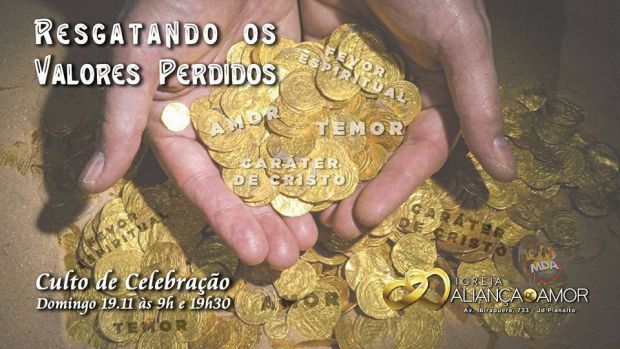 resgatando valores perdidos