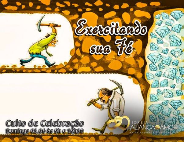 exercitando a sua fe